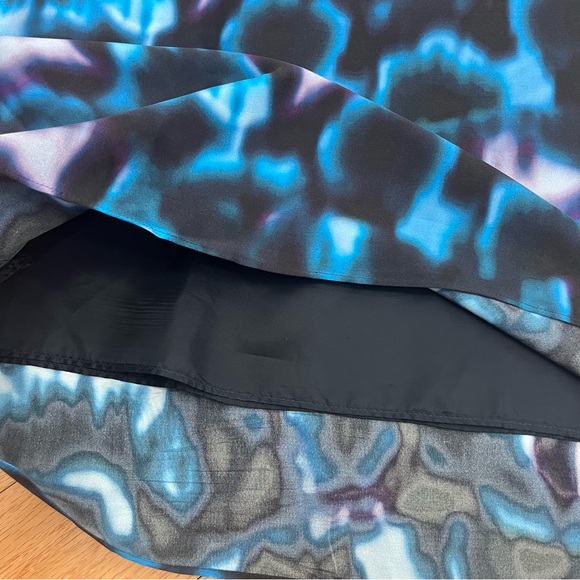 Erdem Abstract Print Silk Shift Dress - Picture 7 of 11